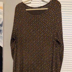 Gudrun Sjoden Dark Brown Tunic XXL
